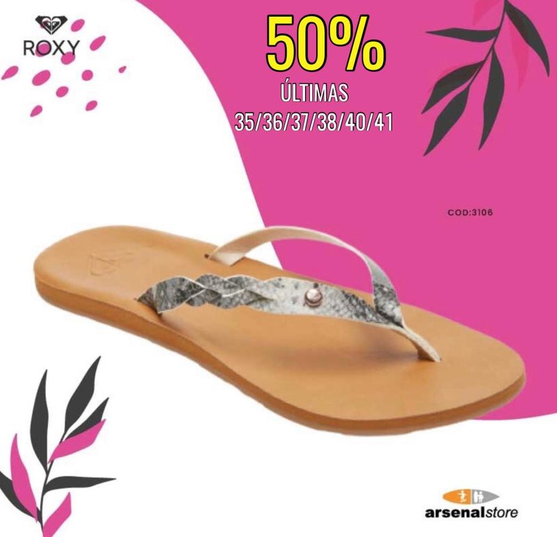 Sandalias Roxy