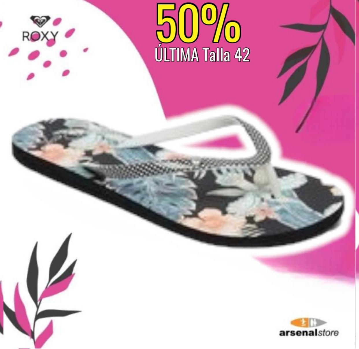 SANDALIA ROXY ARJL100668 BME