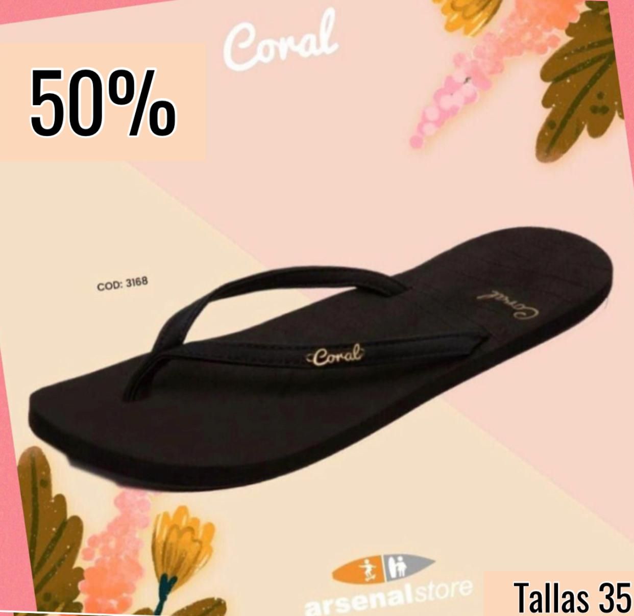 Sandalias Coral