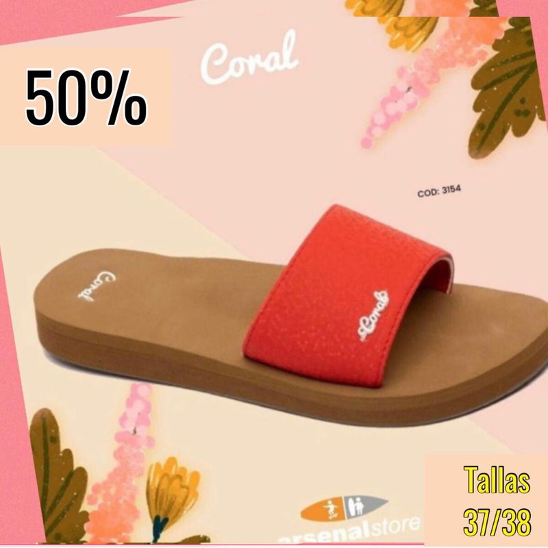 Sandalias Coral