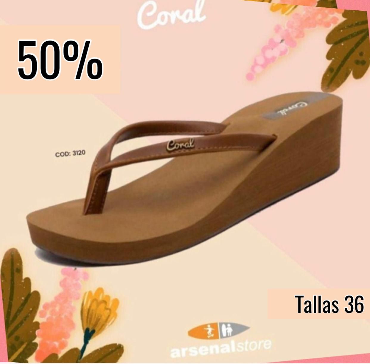 Sandalias Coral