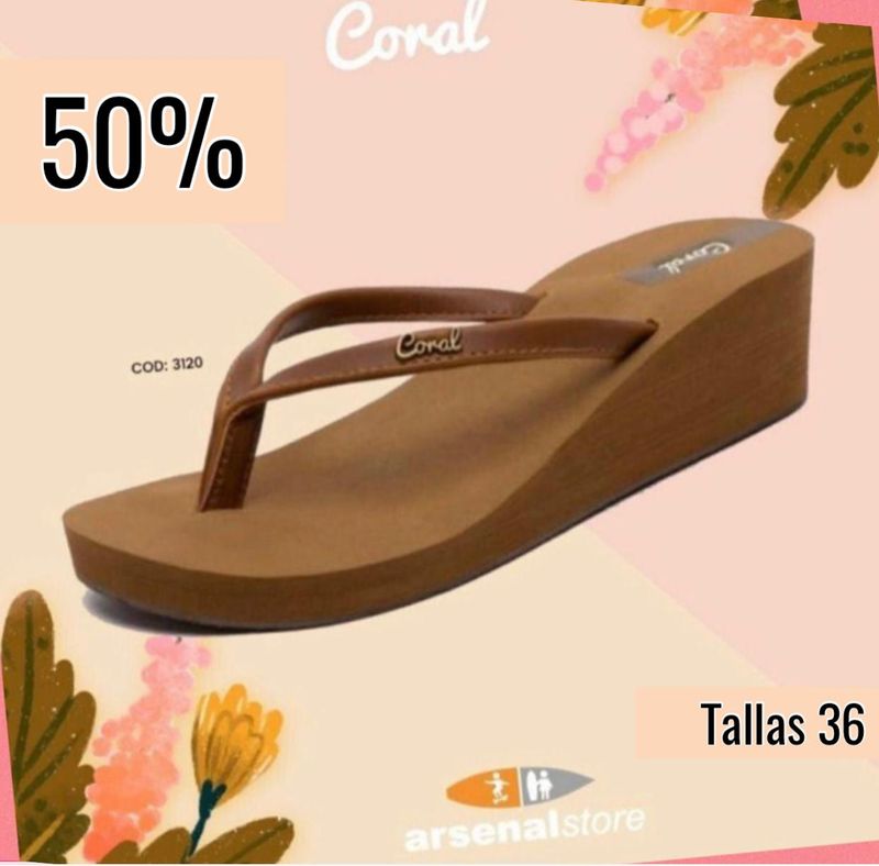 Sandalias Coral