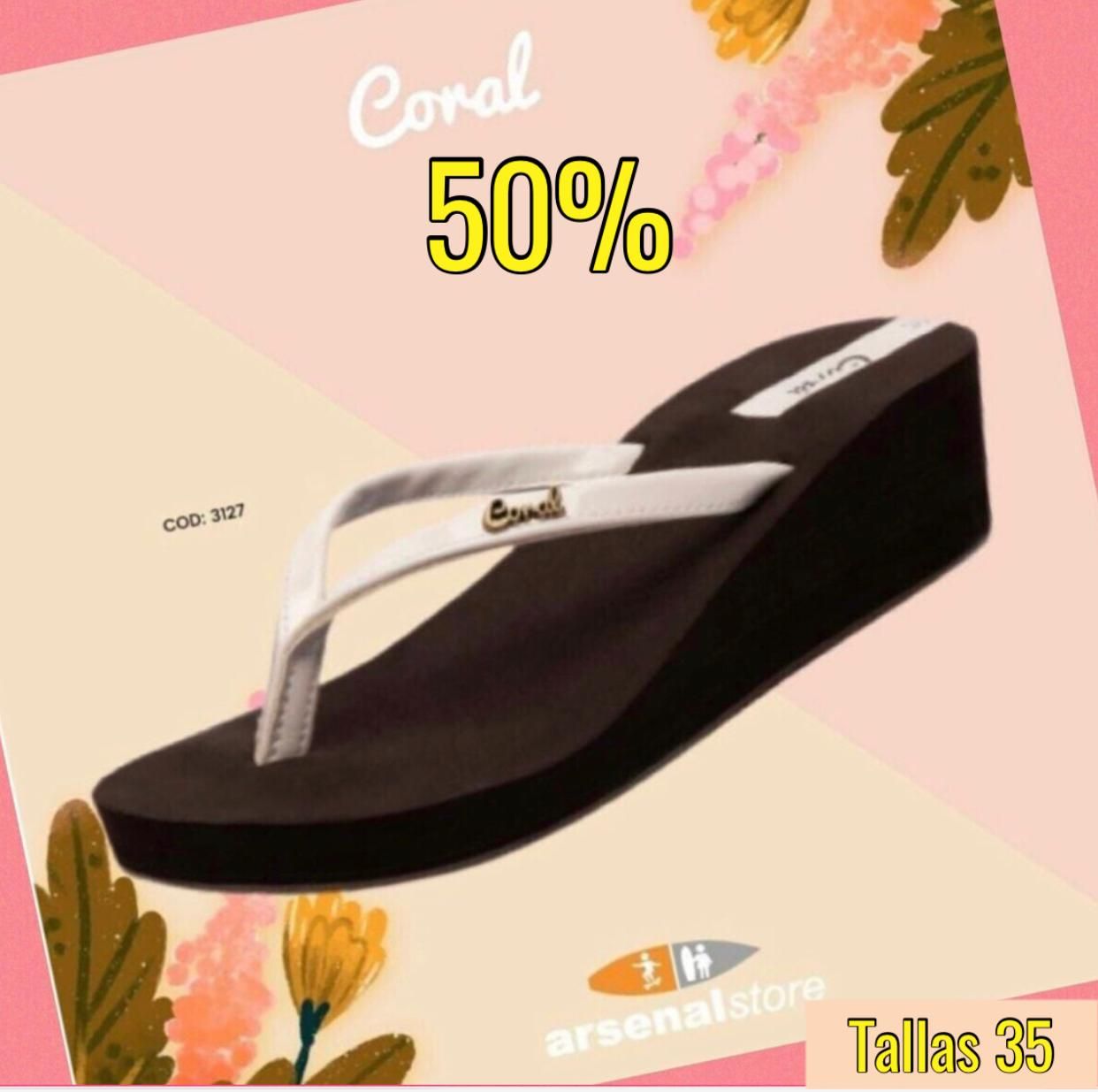 Sandalias Coral