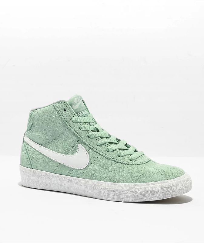 Nike SB Bruin High Enamel Green &amp; White Skate  Fecha aproximada de entrega de 5 a 15 dias Habiles Contáctanos al 84141441