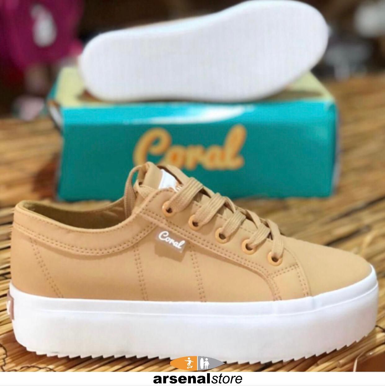 TENIS CORAL AITANA TAN PU