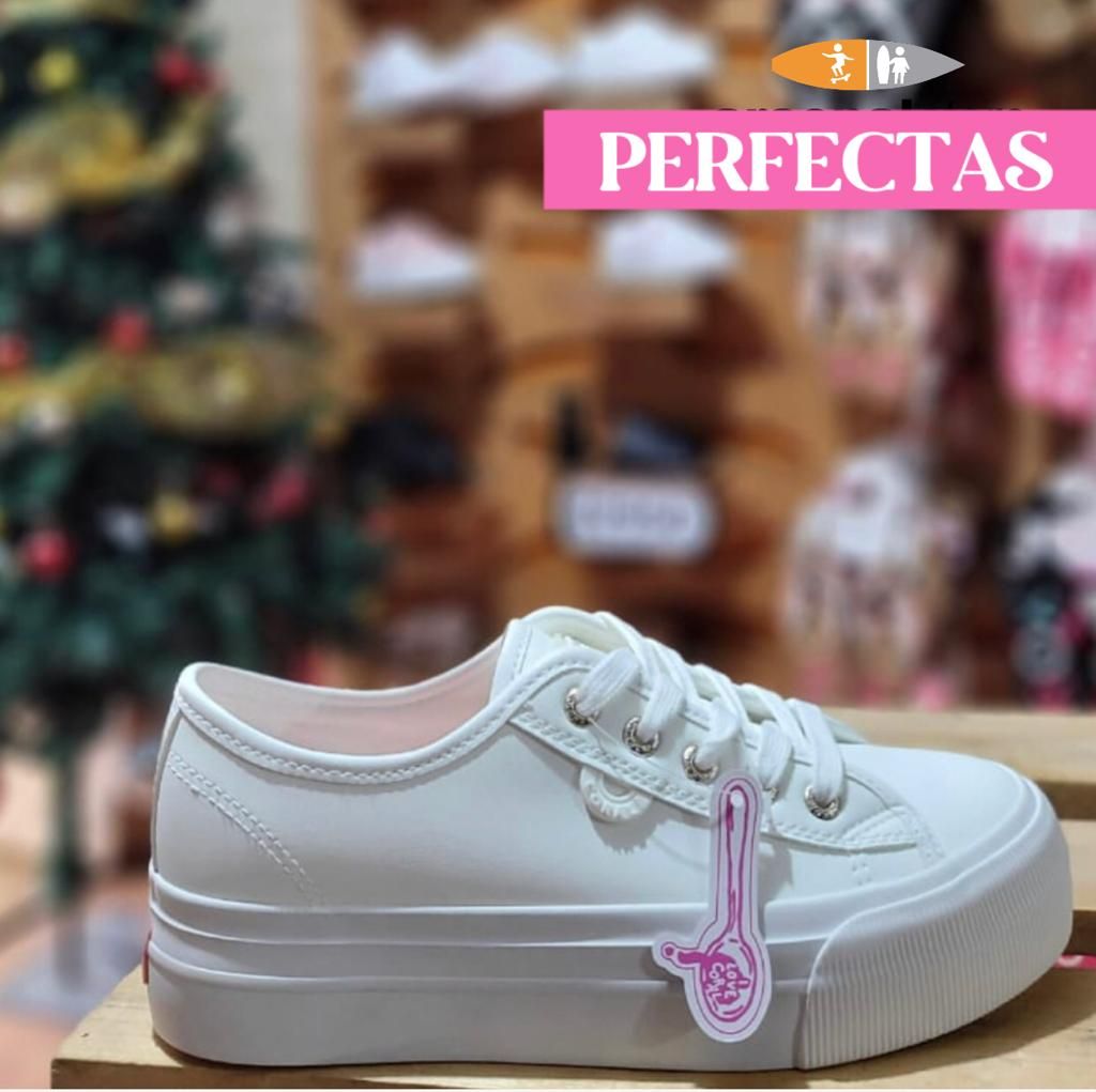TENIS CORAL YARI WHITE PU