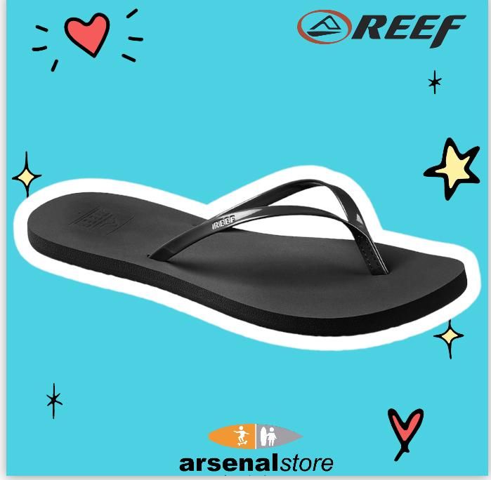 Sandalias Reef Bliss Black PAT