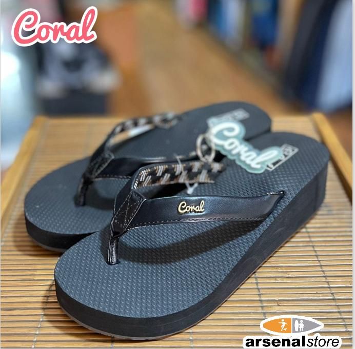 SANDALIAS CORAL COCLES ALL BLACK