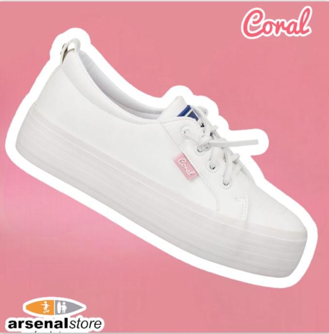 TENIS CORAL OCTAVIA 2 ALL WHITE