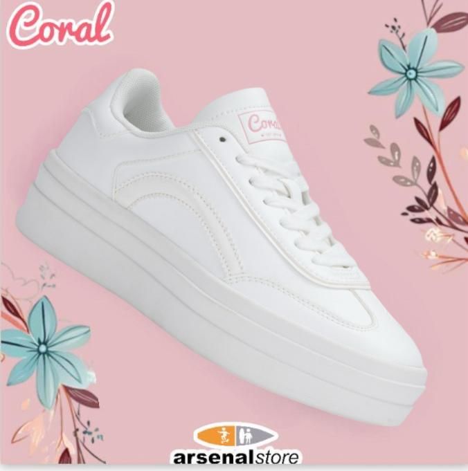 TENIS CORAL NAOKO ALL WHITE