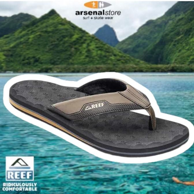 SANDALIA REEF CI8647 THE RIPPERT BLACK TAN