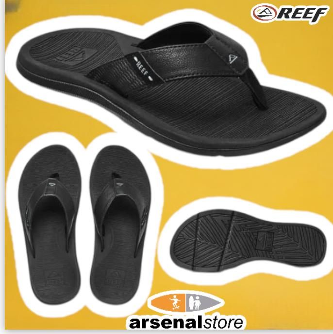SANDALIA REEF CJ0378 SANTA ANA ALL BLACK