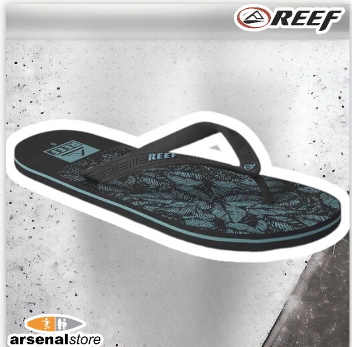 SANDALIA REEF CJ3994 SEASIDE PRINTS AQUIFIER PALM