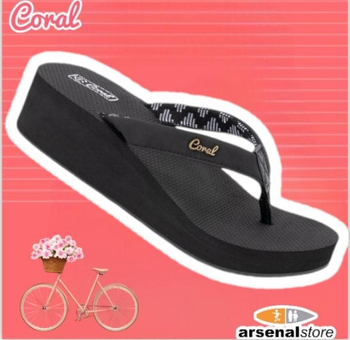 SANDALIAS CORAL COCLES ALL BLACK