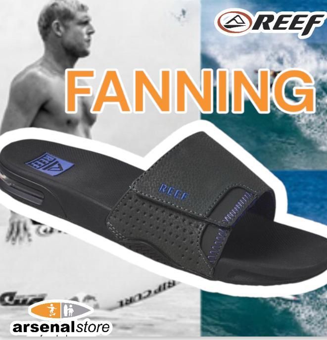 SANDALIA REEF CJ4081 FANNING SLIDE RAVEN PURPLE