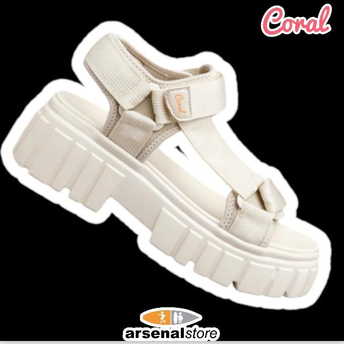 SANDALIA CORAL PERCY 3 WHITE OFF