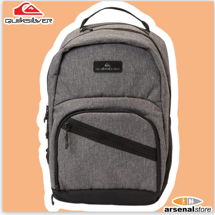SALVEQUE QUIKSILVER SCHOOLIE COOLER HEATHER GREY