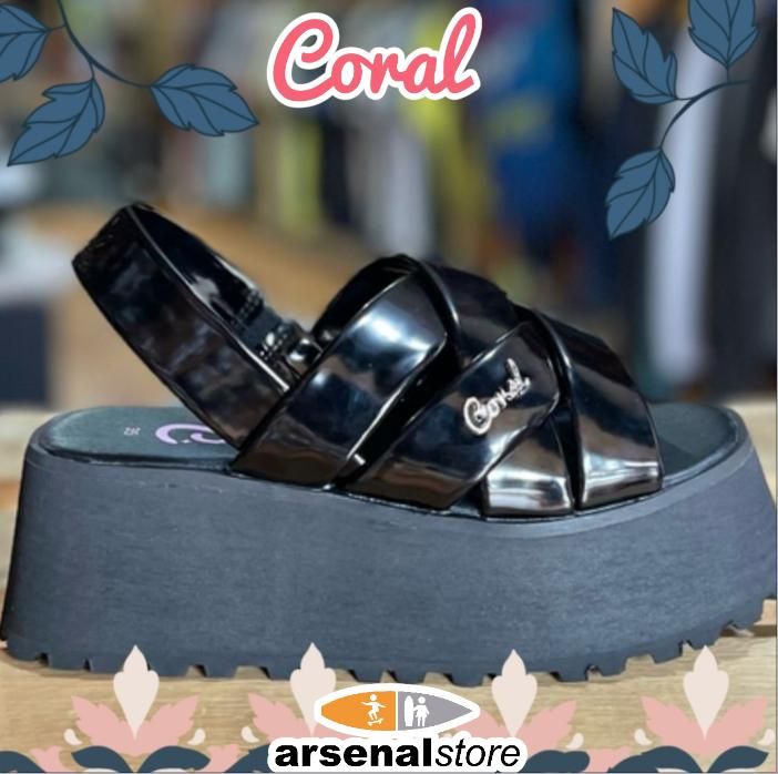 SANDALIA CORAL VENECIA BLACK