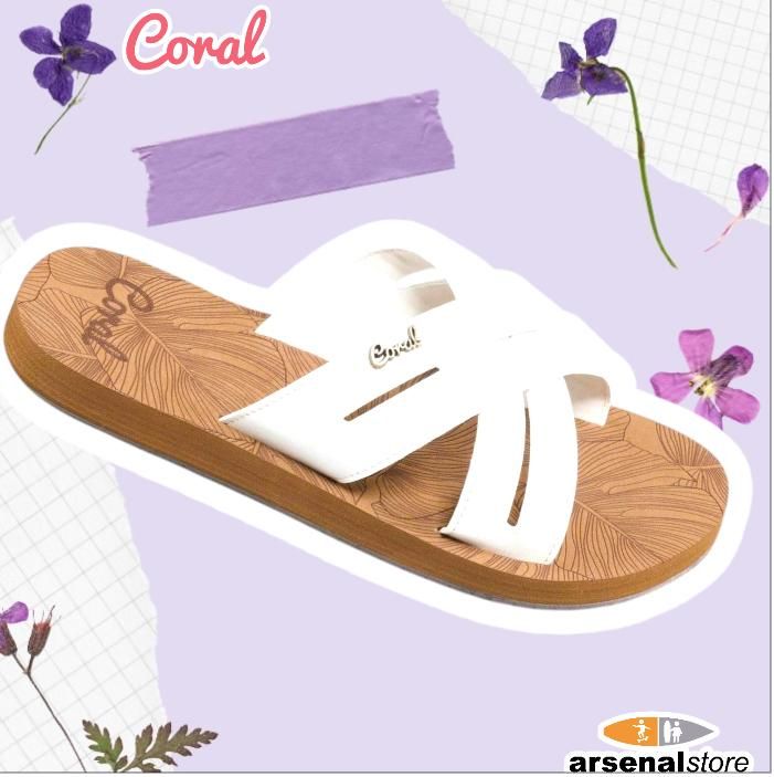 SANDALIA CORAL KALI WHITE/CAMEL