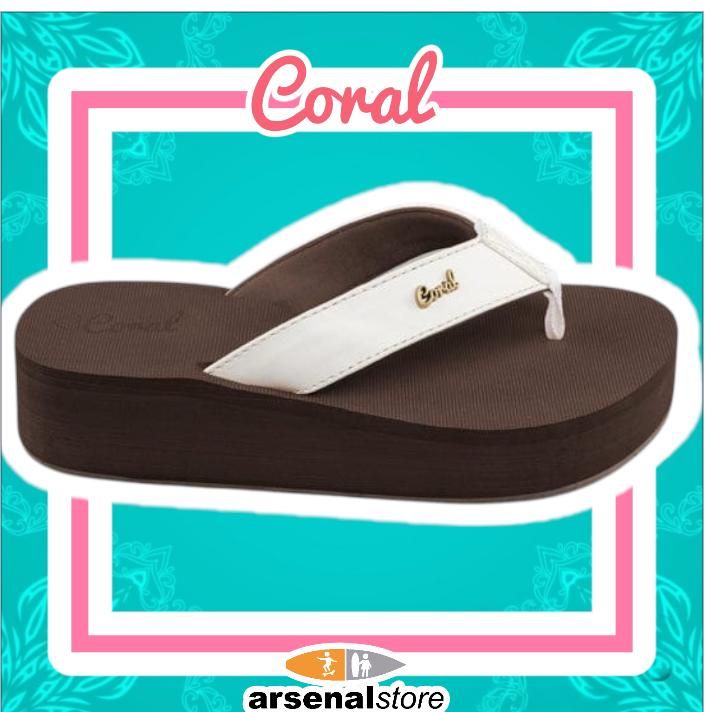 SANDALIAS CORAL MARNIE WHITE BROWN