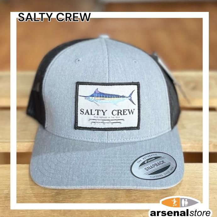 GORRA SALTY CREW 35035098 HEATHER GREY BLACK