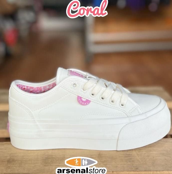 TENIS CORAL PASCUALINA CREAM