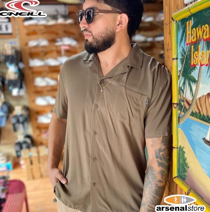 CAMISA ONEILL 9089 VERDE MUSGO