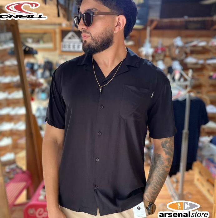 CAMISA ONEILL 9089 NEGRA