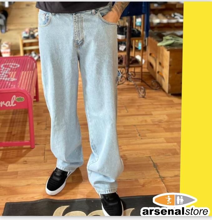 PANTALON BAGGY JEANS NX-539 PASTEL BLUE