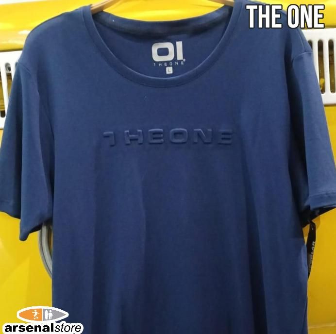 CAMISETA THE ONE MC22974 AZUL