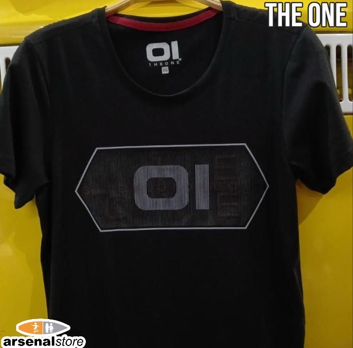 CAMISETA THE ONE 22306 NEGRA