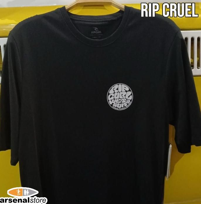 CAMISETA RIP CURL 12FMRV 90 BLK