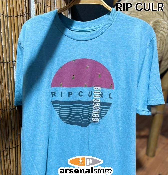 CAMISETA RIP CURL CTE408 1080 LIGHT BLUE