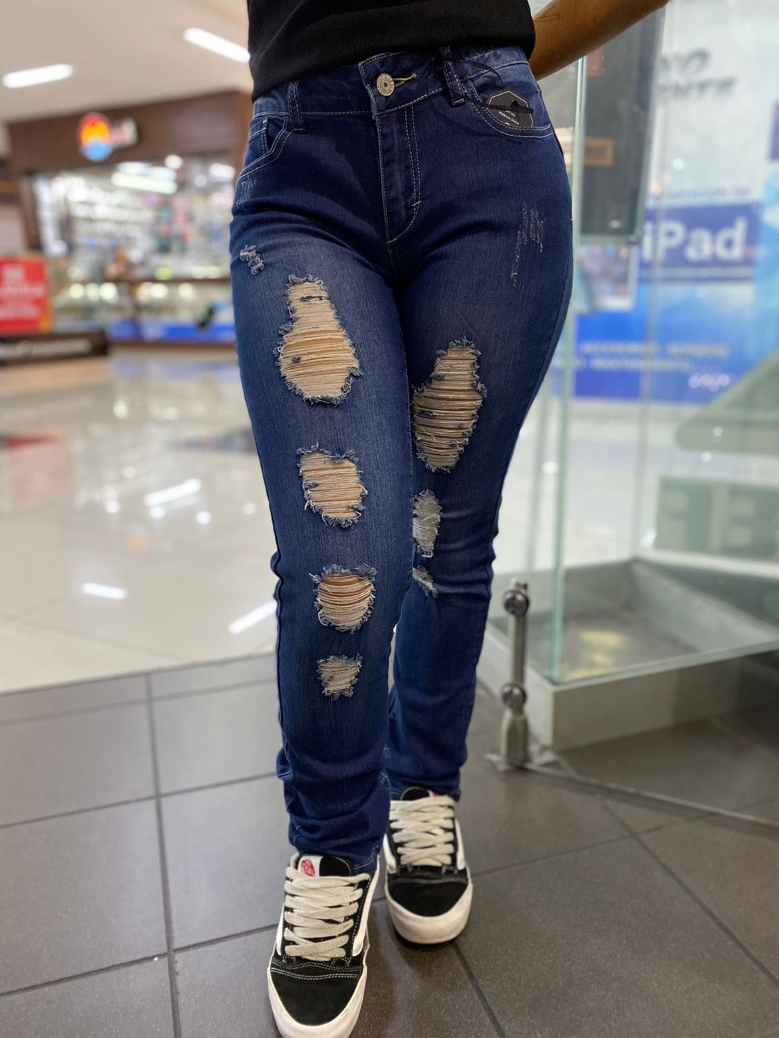 PANTALON WAX JEAN 90002 DARK SKINNY