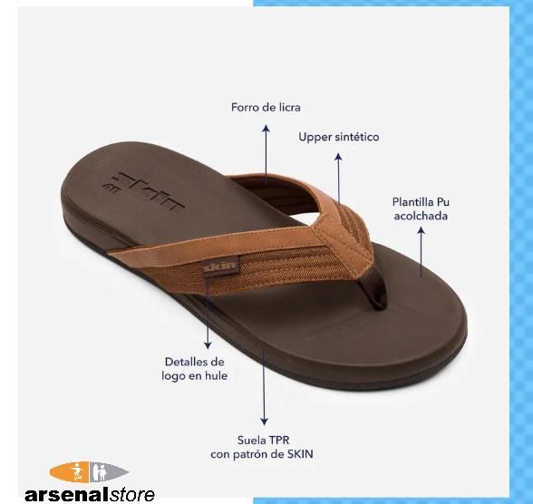 SANDALIAS SKIN & BONES CREST TAN BROWN