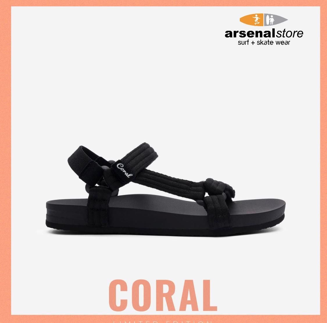 SANDALIAS CORAL DUNE ALL BLACK