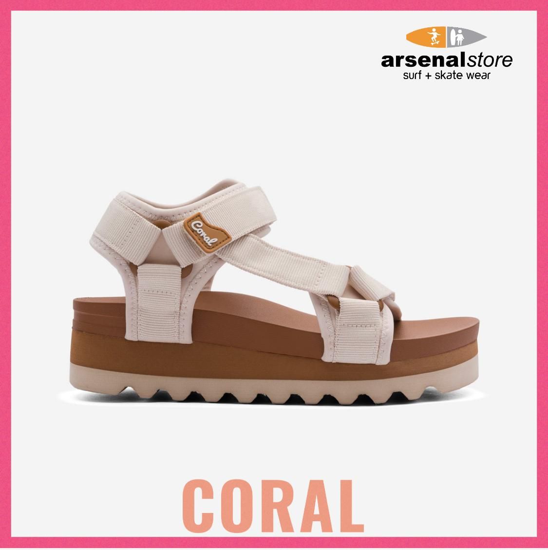 SANDALIAS CORAL LULAH CREAM/CAMEL