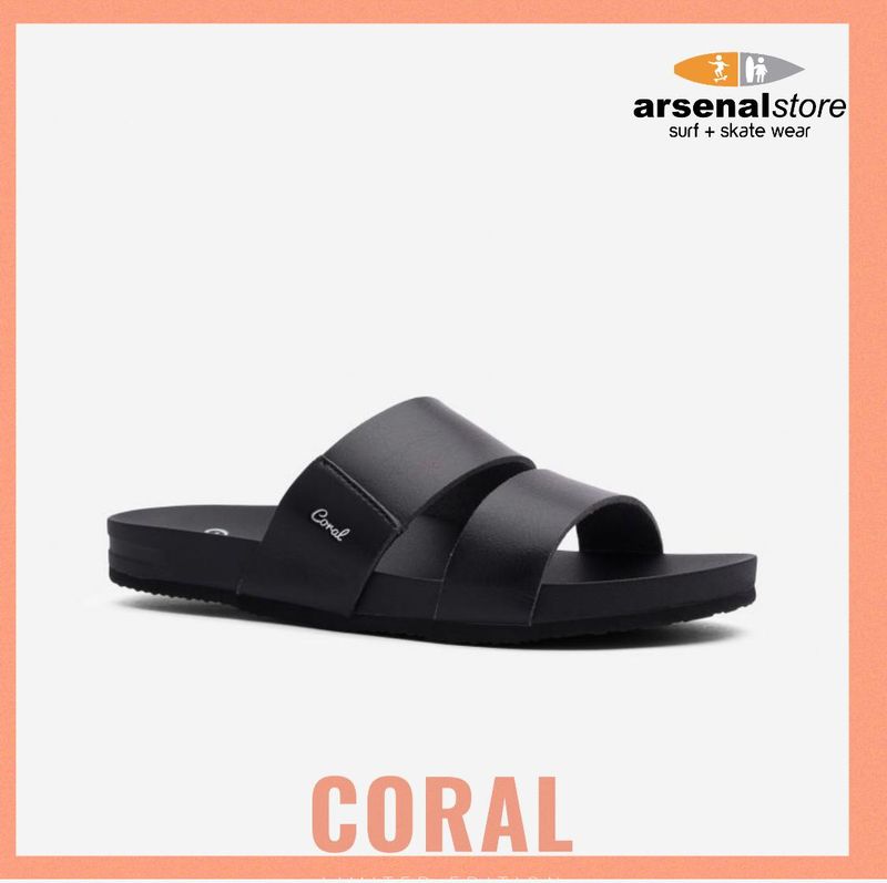 SANDALIAS CORAL KADE ALL BLACK