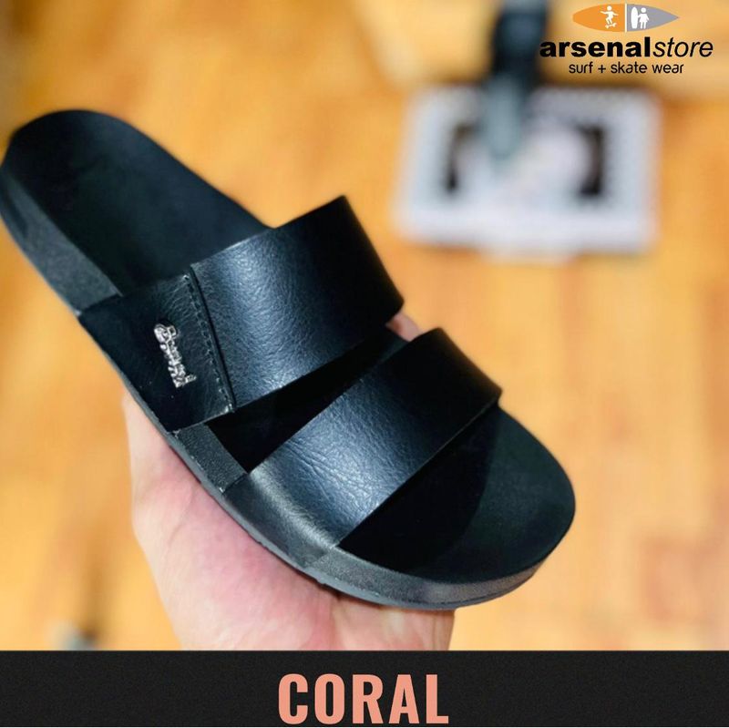 SANDALIAS CORAL KADE ALL BLACK