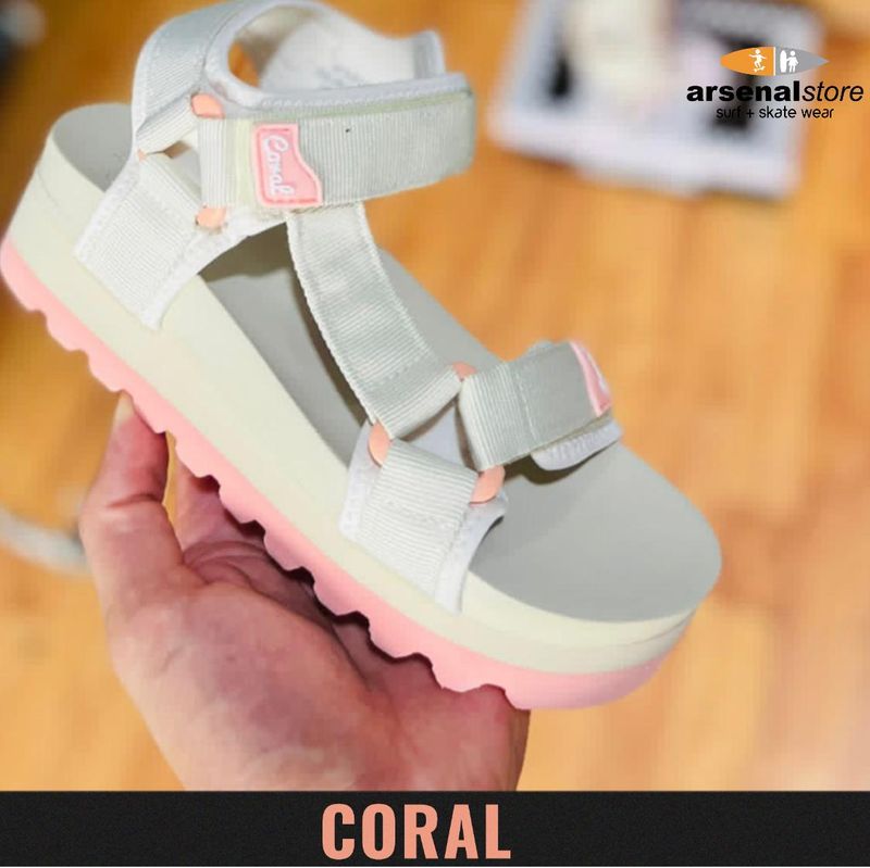 SANDALIAS CORAL LULAH WHITE OFF