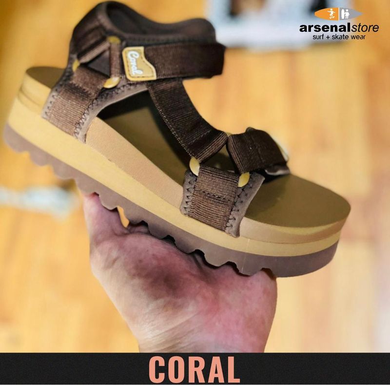 SANDALIAS CORAL LULAH BROWN