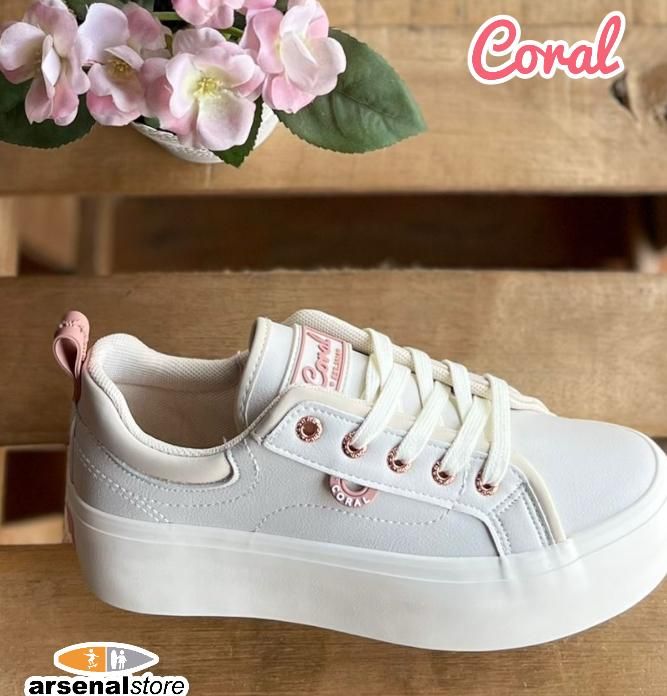 TENIS CORAL KYLIE 4 WHITE OFF