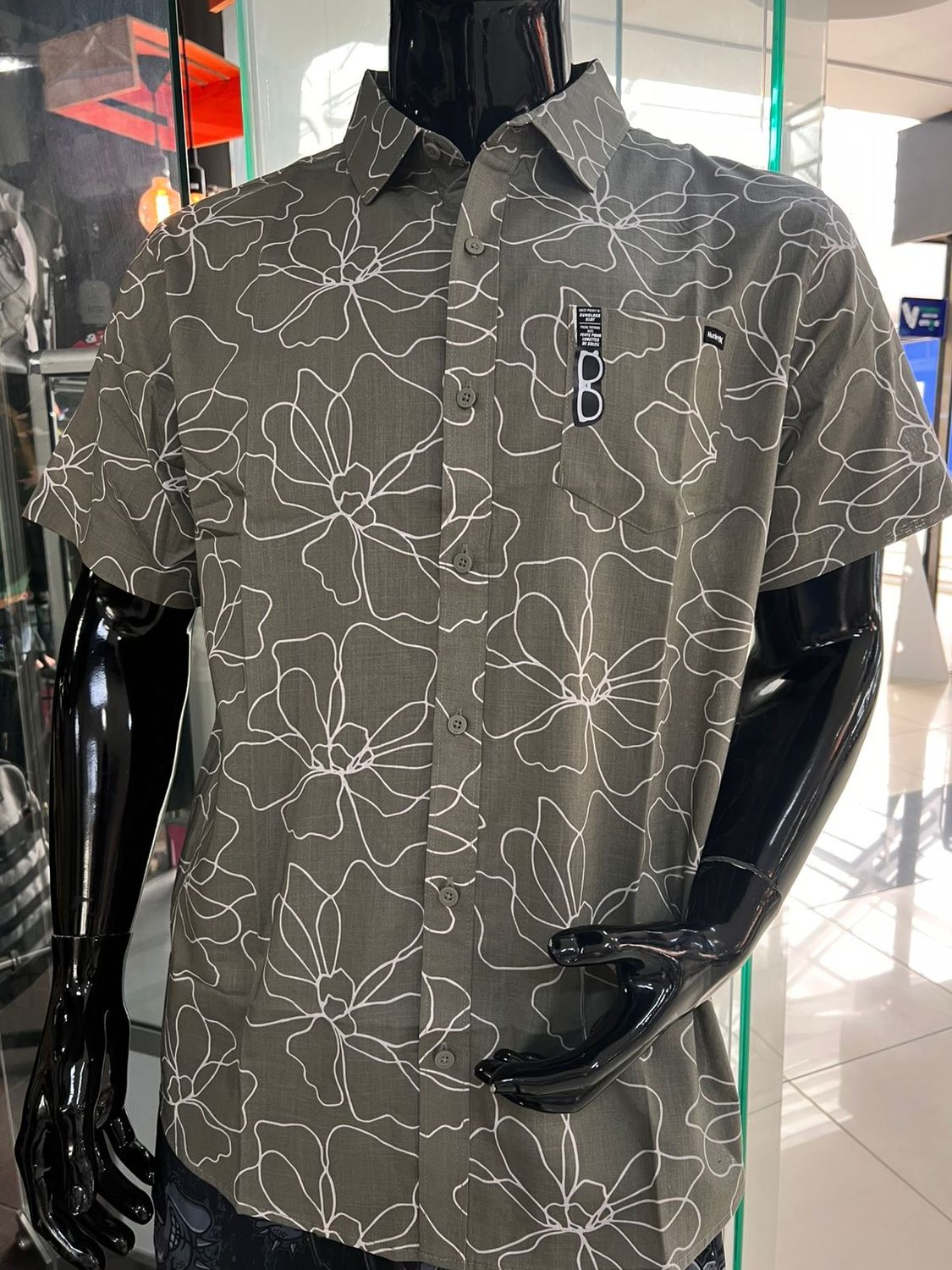 CAMISA HURLEY CARYOTA HU-HSP25VMT-16807-346