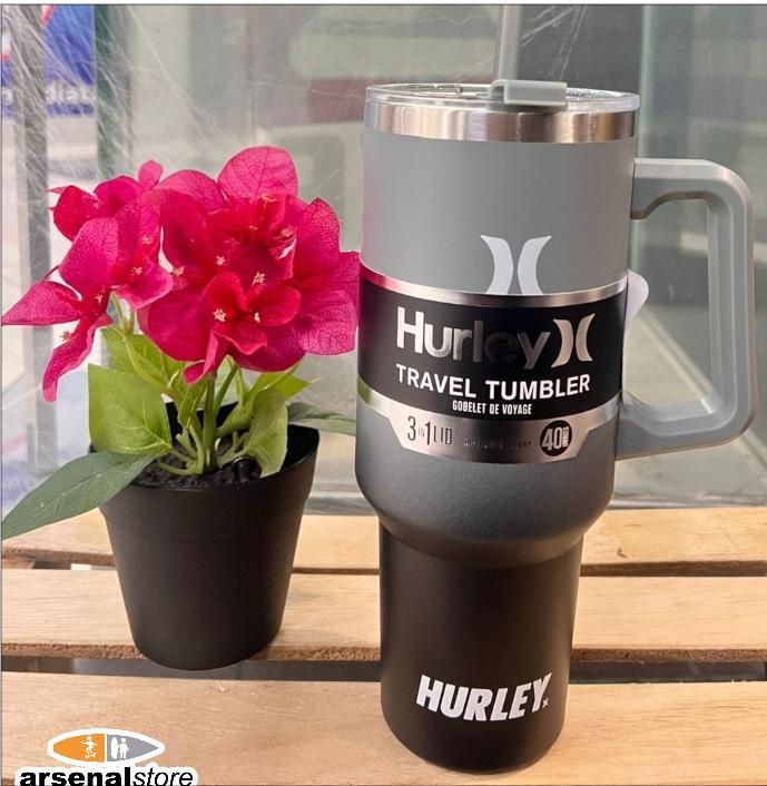 VASO HURLEY 40OZ GRIS