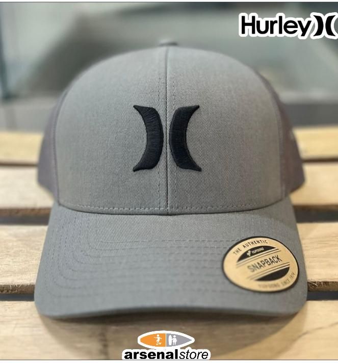 GORRA HURLEY HU-HNHM0003-021 GRIS OSCURO GORRA HURLEY HU-HNHM0003-021 GRIS OSCURO