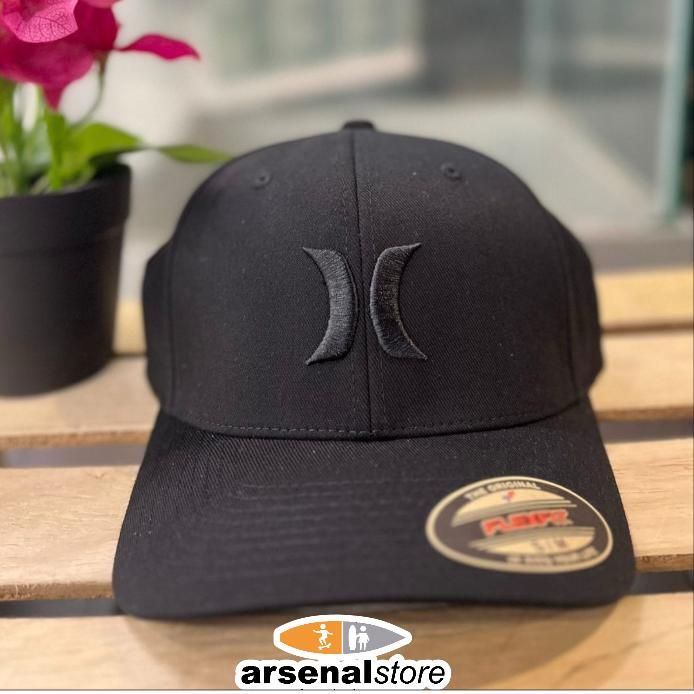 GORRA HURLEY HU-HNHM0002-022 S/M NEGRA LOGO NEGRO