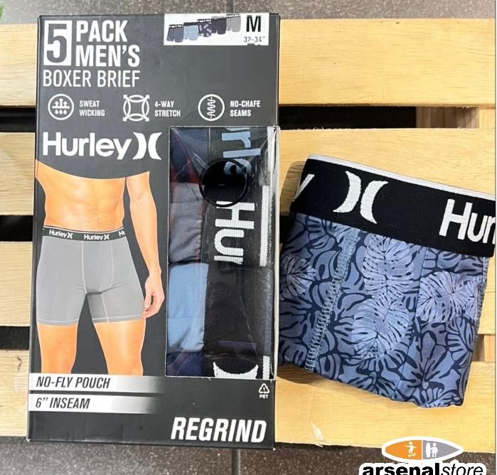 BOXER HURLEY HU-HUSP25M157511-410 5PC NAVY