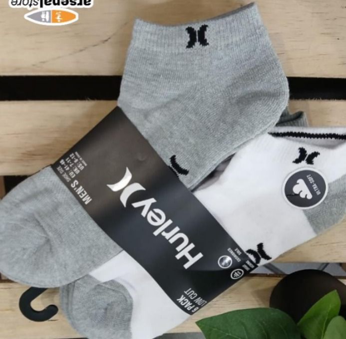 MEDIAS HURLEY M 6PC HU-H116066-110 BLANCAS MULTI