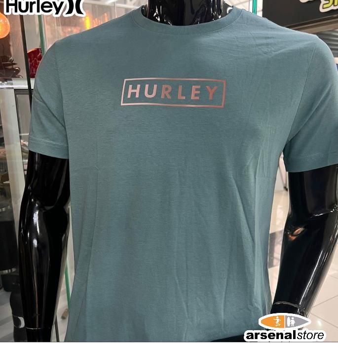 CAMISETA HURLEY BOXED LOGO NEG HU-HFA23VMT-07633-304