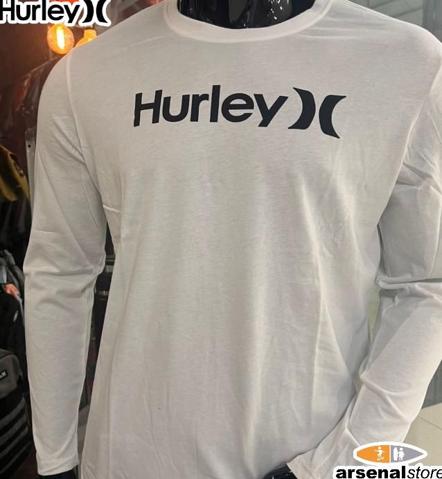 CAMISETA HURLEY M/L ONE & ONLY HU-HZ243T05301-100 CAMISETA HURLEY M/L ONE & ONLY HU-HZ243T05301-100